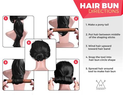 hair bun maker for thin hair